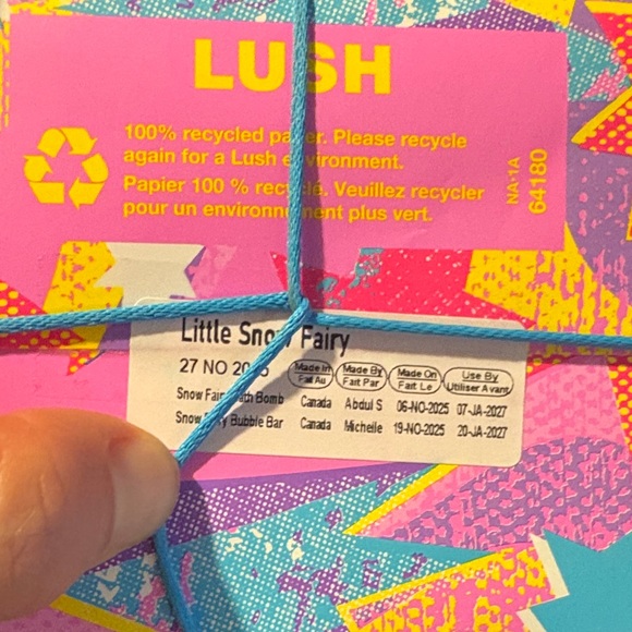 Lush Heavenly Smelling Little Snow Fairy Gift Set - Picture 6 of 7